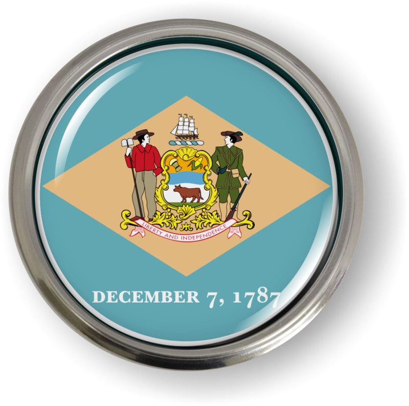 Delaware - State Flag Emblem